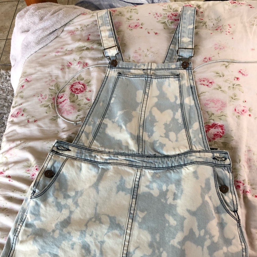 CARMAR Jean Overall Skirt